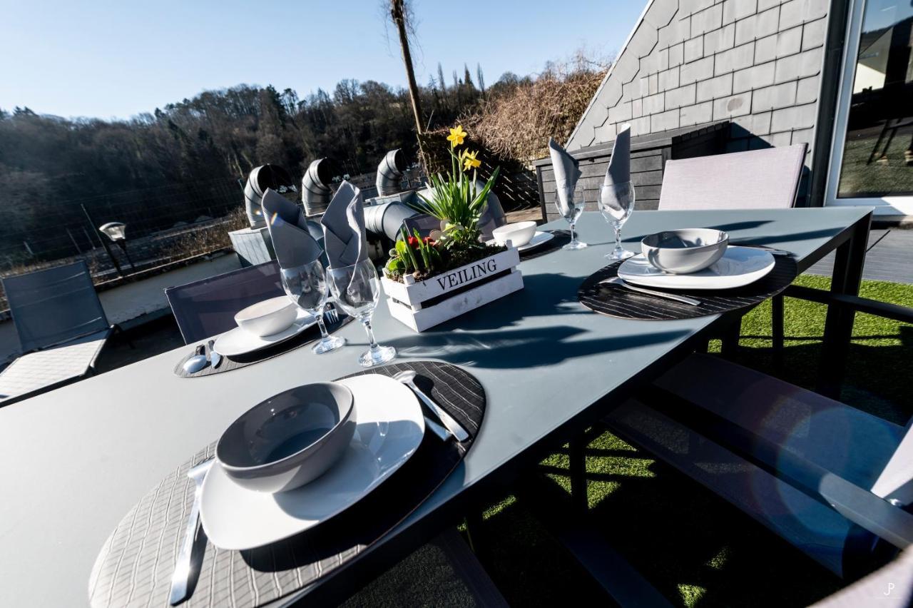 Les 3 Chapeaux Dinant 6P Les Canotiers 4P Avec Terrasse Le Melon 2P Sans Terrasse Zewnętrze zdjęcie